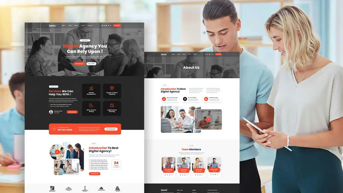 Zenix: Elementor Template Kit for Creative Business & Digital Agencies - Image 1