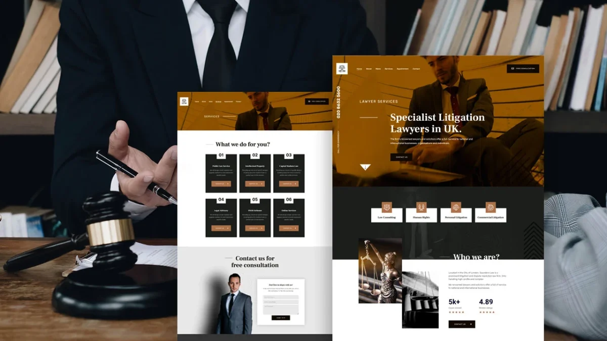 Legistify: Elementor Template Kit for Lawyers & Law Firms - Image 1